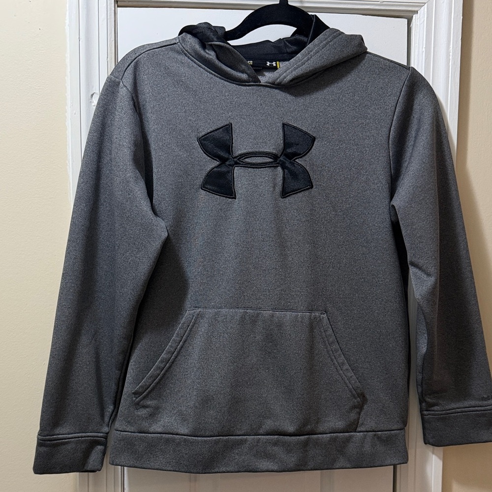 Under Armour Youth  Gray Hoodie